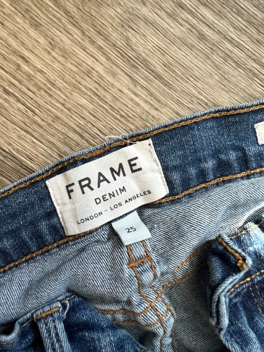 Frame Le Skinny de Jeanne jeans size 25 - Picture 7 of 10